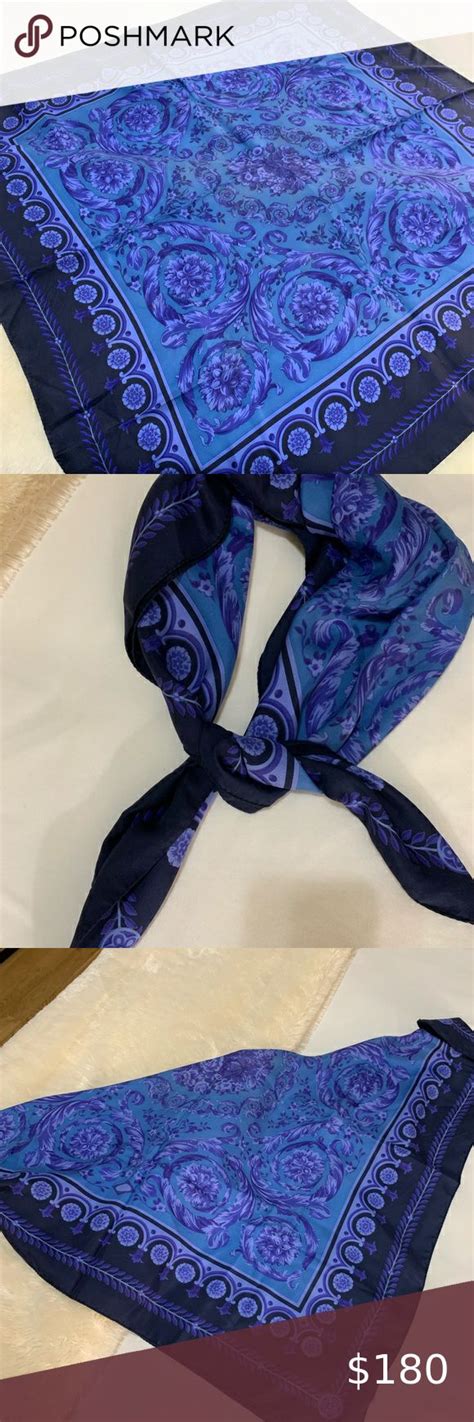 real vs fake versace scarf|are versage shawls always silk.